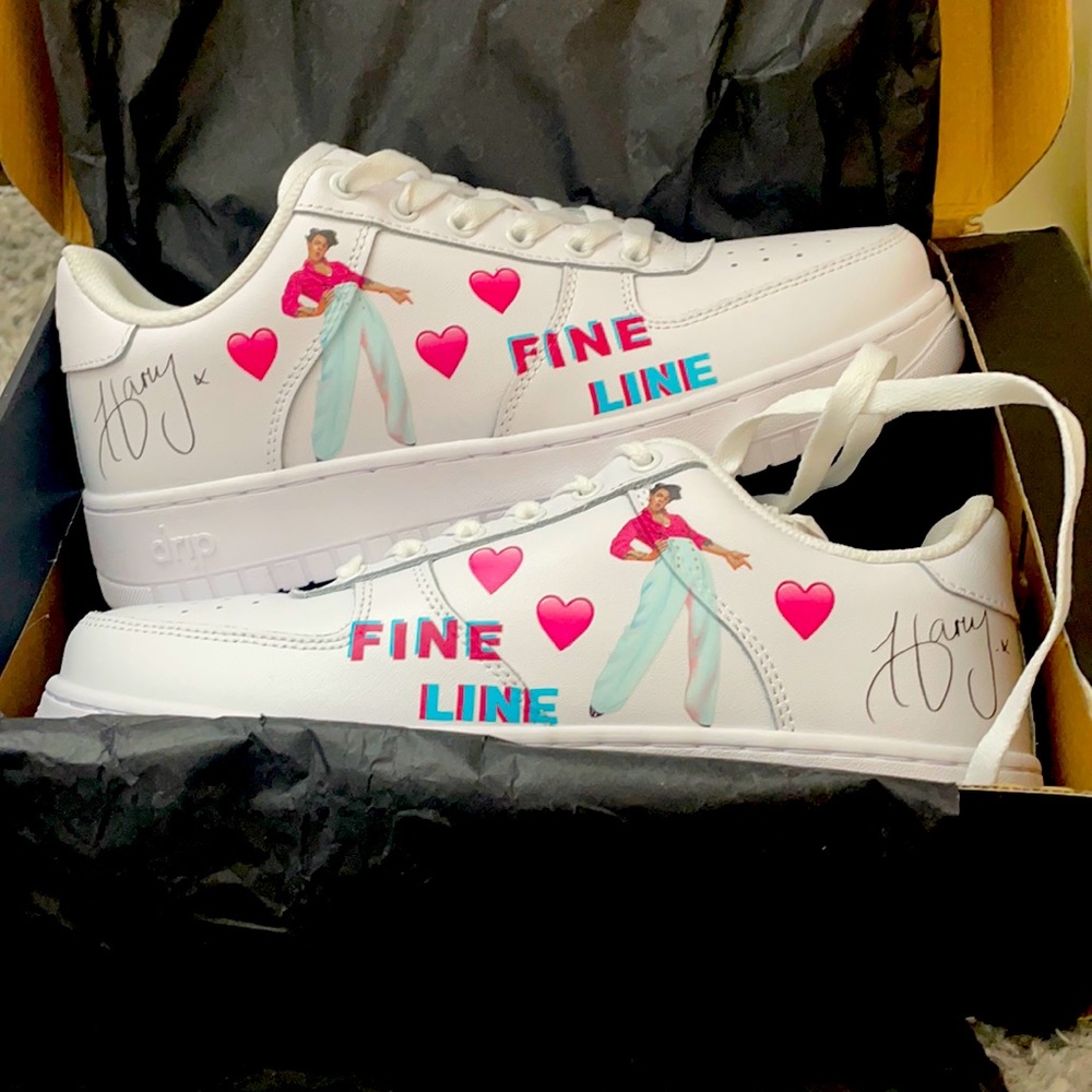 Harry Styles drip creationz shoes
